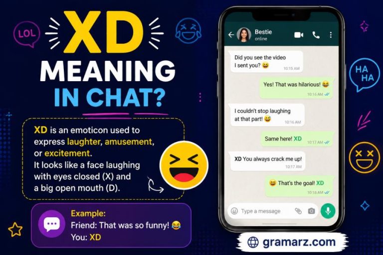 What Is the Meaning of XD in Chat