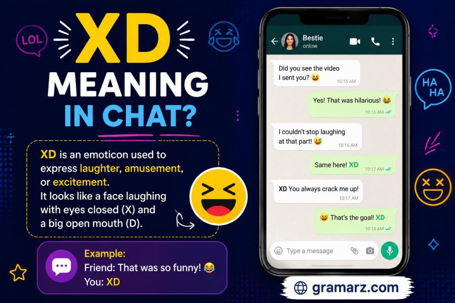 What Is the Meaning of XD in Chat