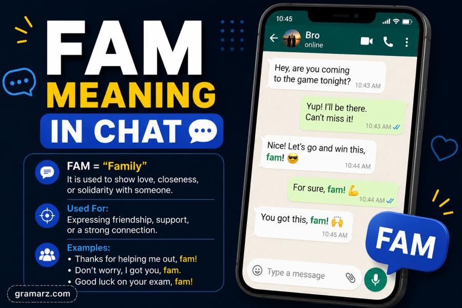 Fam Meaning in Chat