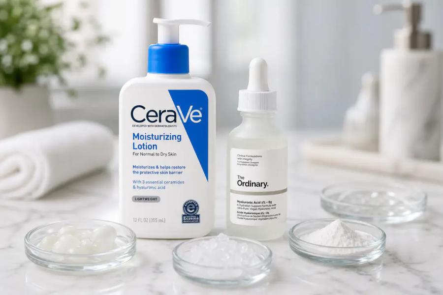 I am a genz woman. how does cerave compare to the ordinary in terms of skincare effectiveness?