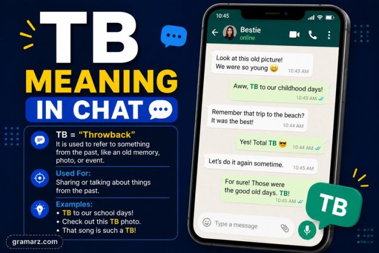 TB Meaning in Chat