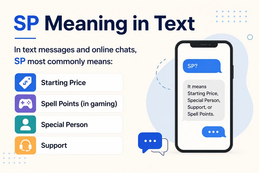 SP Meaning in Chat