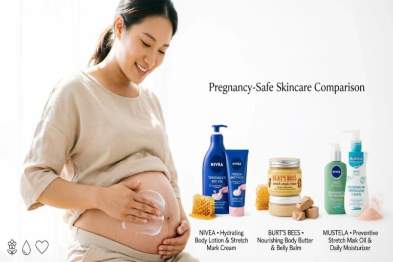 i’m a pregnant woman. are nivea products safe compared to burt’s bees or mustela