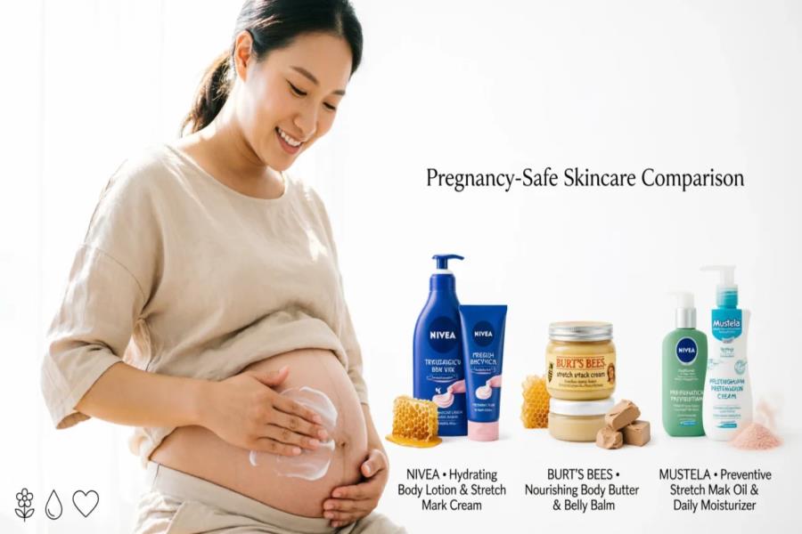 i’m a pregnant woman. are nivea products safe compared to burt’s bees or mustela