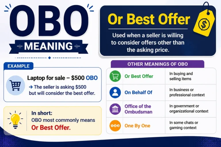 OBO Meaning
